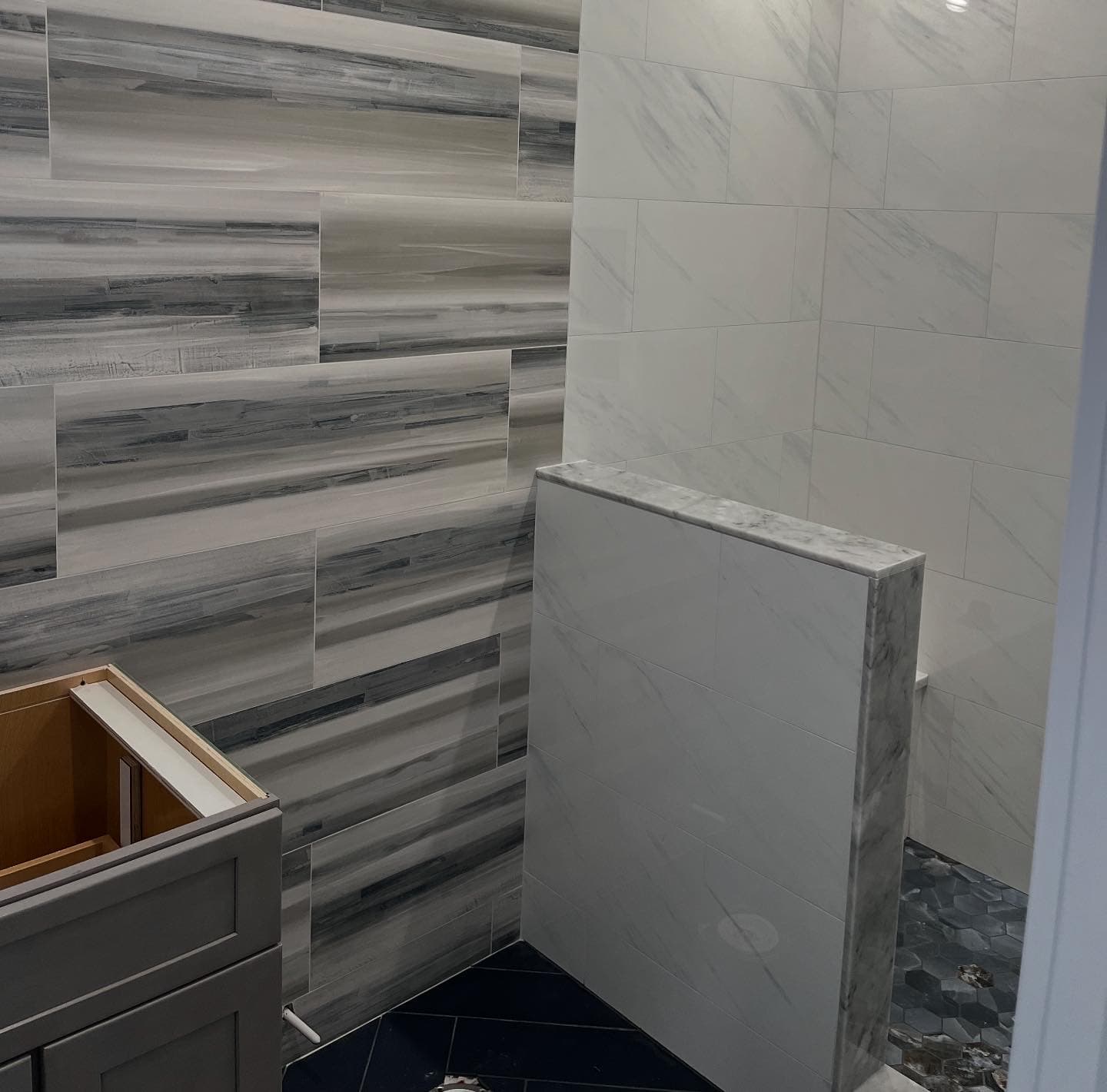 BuildBeauty shower tile work photo 3