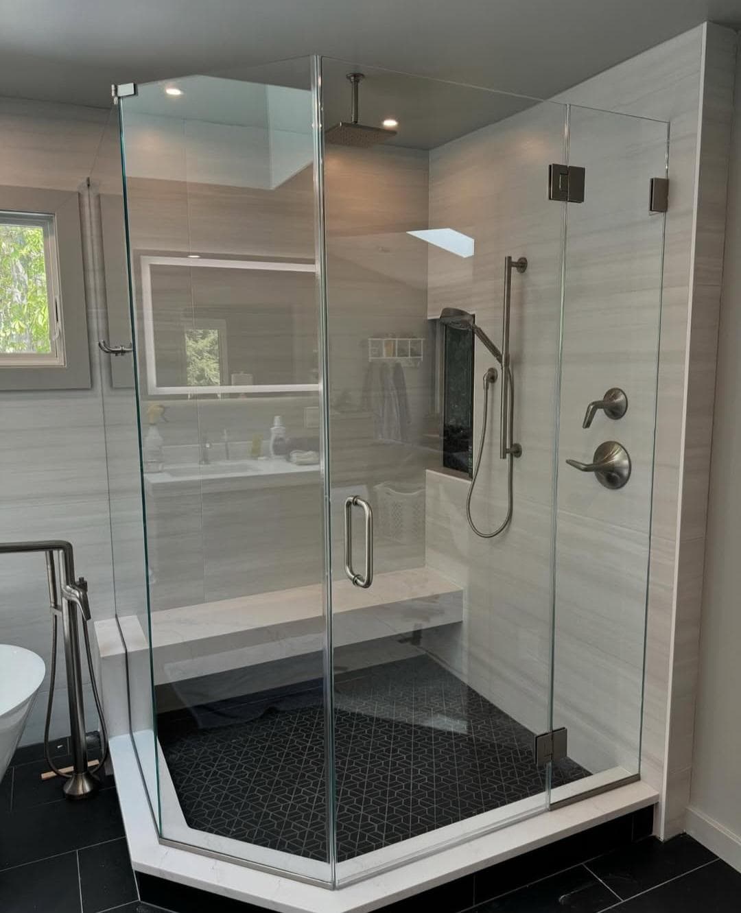 BuildBeauty shower tile work photo 7