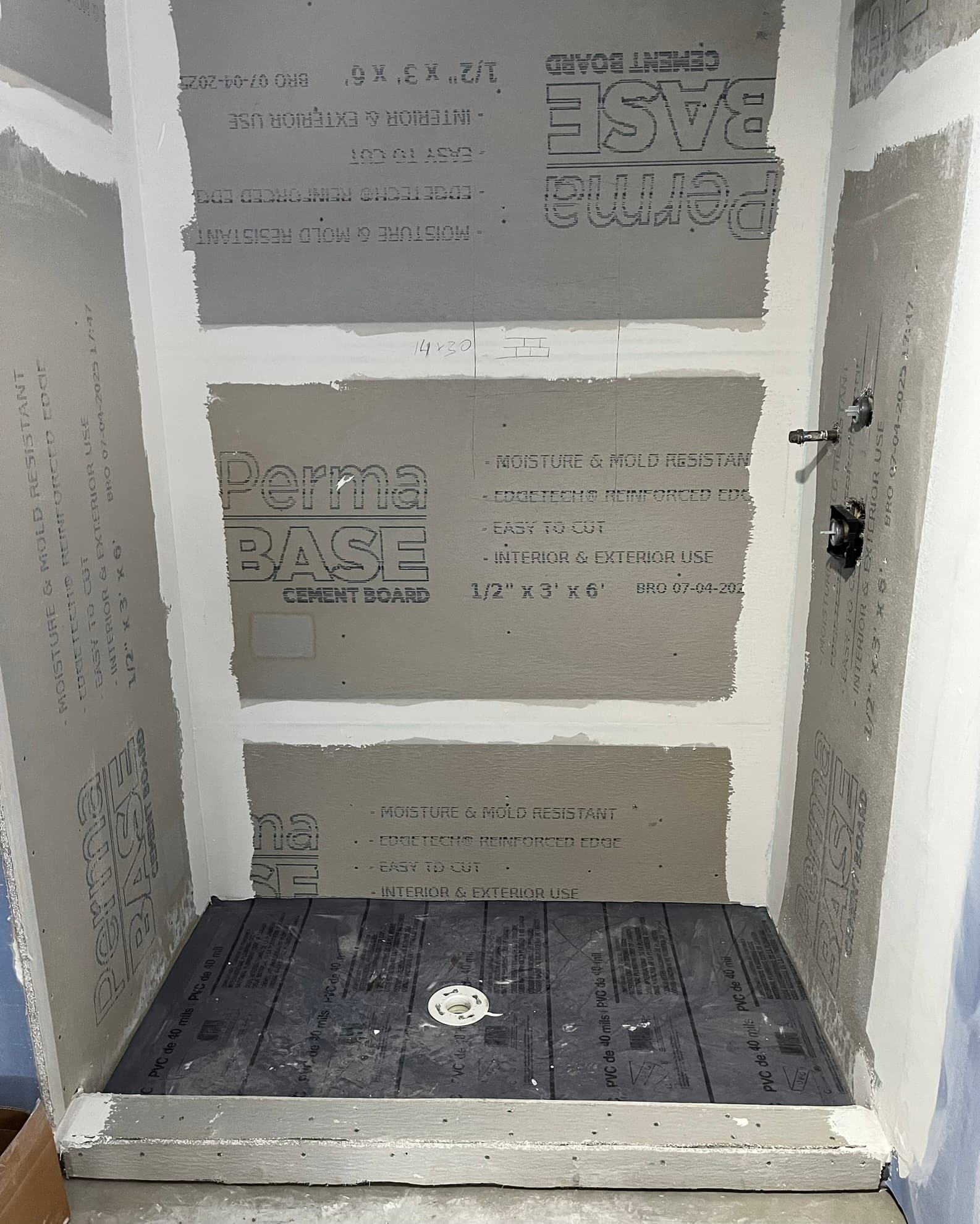 BuildBeauty waterproofing and remodel prep