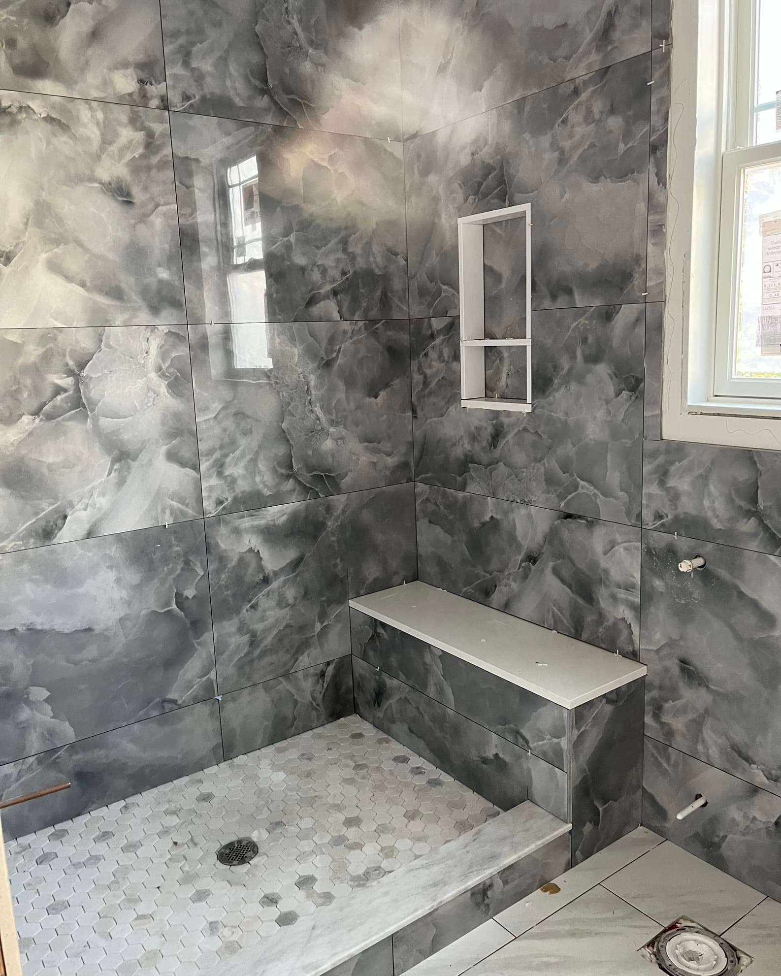 BuildBeauty shower tile work photo 86
